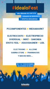 Idealo lanza el #idealoFest, una semana llena de sorteos y descuentos para impulsar el e-commerce espanol