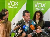 VOX solicita debatir manana en Pleno un punto extraordinario sobre 