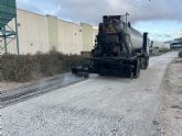 Continua el arreglo y asfaltado de caminos con las actuaciones y trabajos en el Camino de la Hoya