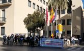 Manifestacin de guardias civiles en Murcia en contra de la reforma del complemento de productividad