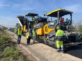 La Comunidad invierte ms de 780.000 euros en la mejora de la carretera regional que une guilas con la autopista AP-7