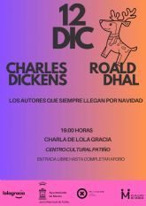 El CC de Patiño acoge una charla de Lola Gracia sobre Roald Dhal y Charles Dickens el 12 de diciembre