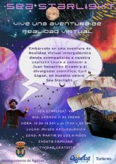 Llega a Águilas la experiencia inmersiva de realidad virtual Sea Starlight