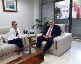 La alcaldesa de Campos del Ro se rene con el delegado del Gobierno en la Regin de Murcia