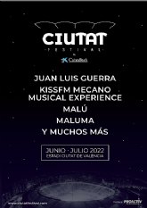 La segunda edicin del festival 'CIUTAT FESTIVAL by CAIXABANK' traer a Valencia artistas de primer nivel en junio y julio