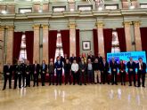 Murcia reconoce la labor de cuatro miembros del Servicio de Extincin de Incendios y Salvamento recientemente jubilados