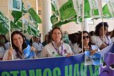 Enfermeras se manifiestan en Murcia contra la discriminacin y la brecha de gnero laboral