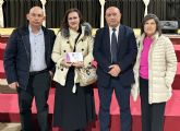 El ayuntamiento de Aldea del Rey felicita a Anabel Hernndez Flix tras ser galardonada en los Premios Violetas que otorga el ayuntamiento de Argamasilla de Calatrava