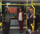 Los autobuses LAT recuerdan a todos los habitantes del rea metropolitana de Murcia que donar es vital para todos