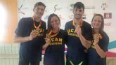 La UCAM brilla en el estreno del Campeonato de España Universitario de natación con 17 medallas