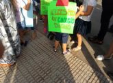 Denuncian la penosa situación de hacinamiento en la que se encuentran alumnos en La Aljorra