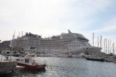 Primera escala del crucero MSC Virtuosa en el Puerto de Cartagena