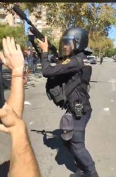 Podemos-Cieza condena las cargas policiales en la concentración de estudiantes del día 5 de octubre