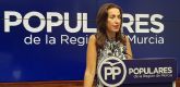 Nuria Fuentes: 'El triunfo de una Regin gobernada por el PP de Lpez Miras que lidera la recuperacin econmica supone el fracaso del PSOE de Conesa'