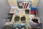 Polica Local de Cartagena incauta 470 gramos de marihuana y 130 de hachs