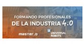 MasterD renueva la colaboracin con Universal Robots para formar en robtica