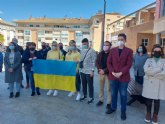 Totana dedica 5 minutos de silencio en conmemoracin a las vctimas y afectados por la guerra de Ucrania