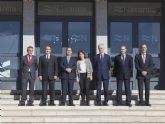 La presidenta de SEPI, Pilar Platero, visita el astillero de NAVANTIA en Cartagena