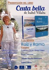 La Biblioteca Pblica del Estado en Ciudad Real, acoger la presentacin de 'Raz y Rama' y el poemario 'Ceuta Bella' de Isabel Villalta