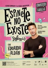 El humorista Eduardo Aldn se une a los 'Conciertos Canallas' de la Orquesta Sinfnica de la Regin con su show 'Espinete no existe'