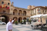 La Torre del Reloj de Lorca podra acoger un mirador de la fachada principal de San Patricio