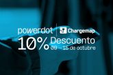 Powerdot y chargemap ofrecen un 10% de descuento en la recarga de vehculos elctricos para celebrar el lanzamiento de 'remote charge'