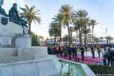 Cartagena recuerda a los héroes de Cavite y Santiago de Cuba en el centenario del monumento