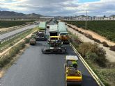 Fomento mejora la seguridad de la autova que une Alhama de Murcia y el Campo de Cartagena