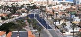 La nueva rotonda del Caballito mejora la movilidad y seguridad en la entrada de La Manga