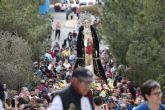 Cartagena acompaña a la Virgen de la Soledad hasta su ermita en el Monte Calvario