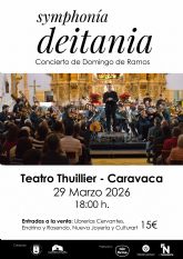La orquesta Symphonía Deitania ofrecerá el Domingo de Ramos su segundo concierto tras su exitoso debut La orquesta Symphonía Deitania ofrecerá el Domingo de Ramos su segundo concierto tras su exitoso debut