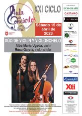 XXI Ciclo 'Aula de Conciertos'. Do de violn y violonchelo