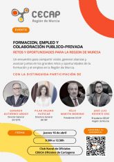 El director general del SEPE analizará en Cartagena la colaboración público-privada en la formación y el empleo El director general del SEPE analizará en Cartagena la colaboración público-privada en la formación y el empleo