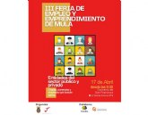 Mula celebra su III Feria de Empleo y Emprendimiento el próximo viernes 17 de abril Mula celebra su III Feria de Empleo y Emprendimiento el próximo viernes 17 de abril