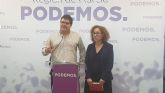 Podemos trabaja para 'evitar que el gobierno del PP descuelgue a la Regin de la modernizacin de la red ferroviaria'