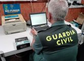 La Guardia Civil decomisa ms de veinte mil libritos de papel de fumar falsificados