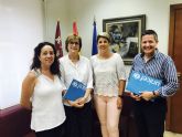 La consejera de Transparencia se rene con  la presidenta de Unicef en Murcia