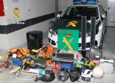 La Guardia Civil detiene a un experimentado delincuente por varios robos en viviendas aisladas de Lorca