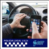 La Polica Local de Cieza se suma a la campana de Trfico contra las distracciones al volante