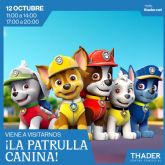 La Patrulla Canina: La superpelcula cobra vida en Thader con la visita especial de Marshal y Chase