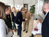 La consejera Noelia Arroyo visita las instalaciones de la Hospitalidad Santa Teresa de Cartagena