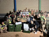 Comida caliente desde Lorca para voluntarios y afectados por la DANA