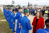 La vicepresidenta Isabel Franco asiste a los actos por la celebracin de la patrona del Ejrcito del Aire