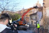 La demolicin de tres inmuebles junto a la vieja Crcel inicia la regeneracin del rea de los Barrios Altos de Lorca