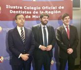 Fernando Lpez Miras asiste a la cena del Colegio Oficial de Dentistas de la Regin con motivo la festividad de su patrona