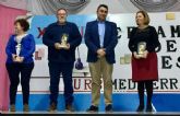 Jos Quesada y Mara Josefa Nario recogen sus premios en la Urbanizacin Mediterrneo