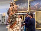 Entregan la talla restaurada de la Virgen del Rosario, patrona de La Unin, tras diez meses de trabajos