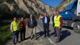 Fomento inicia las obras de limpieza de desprendimientos en el Puerto del Garruchal