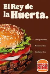 Burger King se une a la fiesta de la Huerta Murciana con su nueva campana