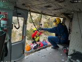 Rescatan a un senderista herido en Sierra Espuña Rescatan a un senderista herido en Sierra Espuña